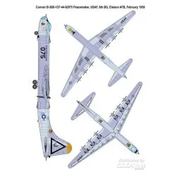 Roden Maquette Avion Convair B-36B Peacemaker (début) -Hasegawa Soldes roden 1070347 convair b 36b peacemaker debut 4