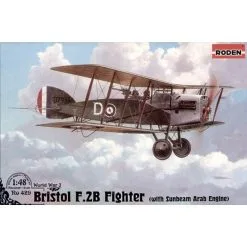 Roden Maquette Avion Bristol Fighter F.2b Avec Moteur Arabe Sunbeam