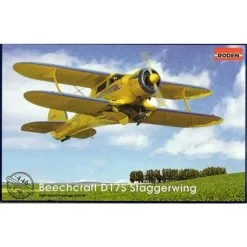 Roden Maquette Avion Beechcraft D17S