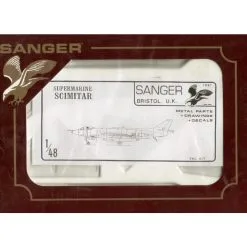 Sanger Maquette Avion Supermarine Scimitar