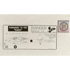 Sanger Maquette Avion Kawasaki Ki-102 Randy
