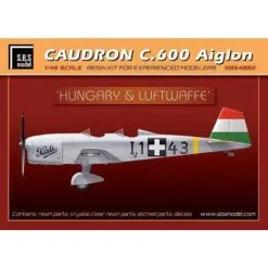SBS Model Maquette Avion Caudron C.600 'Lufwaffe & Hongrie Résine + PE + Décalque