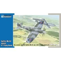 Special Hobby Maquette Avion Spitfire Mk.XII Contre V-1 Flying Bomb