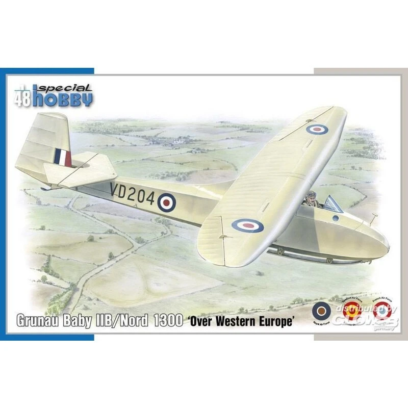 Special Hobby Maquette Avion Grunau Baby IIB / Nord 1300 Sur L'Europe Occidentale 3 Special Hobby Maquette Avion Grunau Baby IIB / Nord 1300 Sur L'Europe Occidentale