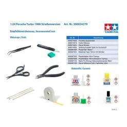 Tamiya Maquette Porsche 911 Turbo 1988 11 Tamiya Maquette Porsche 911 Turbo 1988 -Hasegawa Soldes tamiya ta24279 porsche 911 turbo 1988 1 4