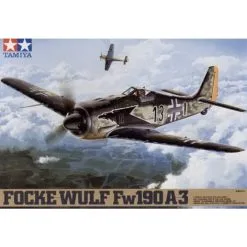 Tamiya Maquette Avion Focke Wulf Fw 190A-3 -Hasegawa Soldes tamiya ta61037 focke wulf fw 190a 3 1