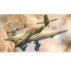 Trumpeter Maquette Avion Junkers Ju-87B-2 Stuka -Hasegawa Soldes trumpeter 95t02421 junkers ju 87b 2 stuka