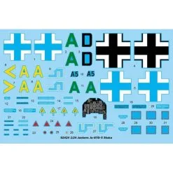 Trumpeter Maquette Avion Junkers Ju-87D-5 Stuka -Hasegawa Soldes trumpeter 95t02424 junkers ju 87d 5 stuka 2