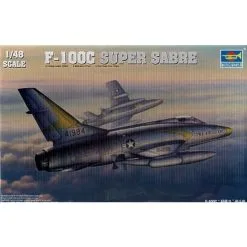 Trumpeter Maquette Avion F-100c Super Sabre -Hasegawa Soldes trumpeter 95t02838 f 100c super sabre 2