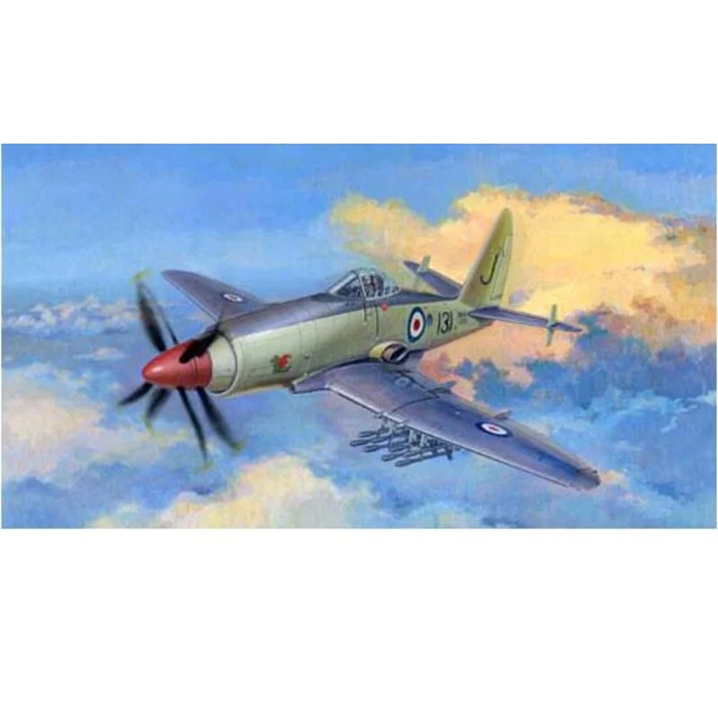 Trumpeter Maquette Avion Westland Wyvern S.4 (primitif) 4 Trumpeter Maquette Avion Westland Wyvern S.4 (primitif) – Image 2