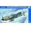 Trumpeter Maquette Avion Messerschmitt Bf 109G-6 Version Précoce -Hasegawa Soldes trumpeter tu02407 messerschmitt bf 109g 6 version precoce