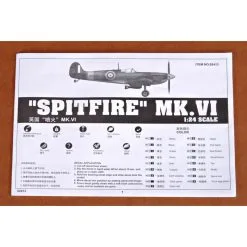 Trumpeter Maquette Avion Supermarine Spitfire Mk.VI 36 Trumpeter Maquette Avion Supermarine Spitfire Mk.VI -Hasegawa Soldes trumpeter tu02413 supermarine spitfire mk vi 1 13