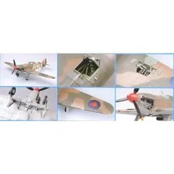 Trumpeter Maquette Avion Hawker Hurricane Mk.I -Hasegawa Soldes trumpeter tu02414 hawker hurricane mk i 2