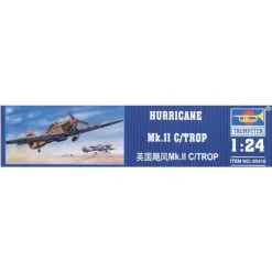 Trumpeter Maquette Avion Hawker Hurricane Mk.IIC/Tropical 27 Trumpeter Maquette Avion Hawker Hurricane Mk.IIC/Tropical -Hasegawa Soldes trumpeter tu02416 hawker hurricane mk iic tropical 12