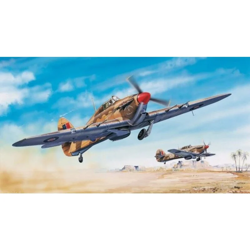 Trumpeter Maquette Avion Hawker Hurricane Mk.IIC/Tropical 3 Trumpeter Maquette Avion Hawker Hurricane Mk.IIC/Tropical