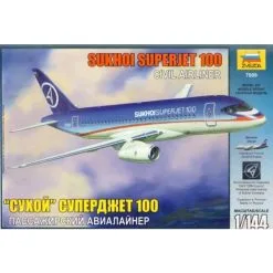 Zvezda Maquette Avion Superjet De Sukhoi 100