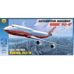Zvezda Maquette Avion Boeing 747